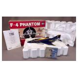 F-4 Phantom U.S. Navy “Blue Angles” die cast 1/48 scale