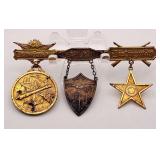 Pre-revolutionary Cuban Military Proficiency Medal Bar from Cuba - Armed Forces Merit Medal Series