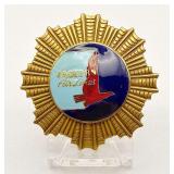 Vintage Eastern Airlines Cap Badge 1/20th 10k Gold Filled