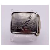 Vintage Eastern Air Lines 'Winglet' Logo Belt Buckle, Hickok