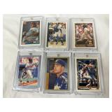 Lot of 6 Baseball Cards #2