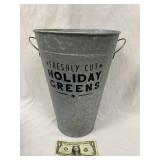 Fresh Cut Holiday Greens Container