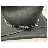 Jaxon Hats Zize Medium Black Felt Cowboy Hat