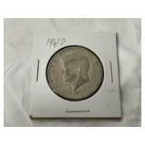 1968-D Kennedy Half Dollar Coin - 40% Silver