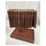 Lot of Antique Charles Dickens Books