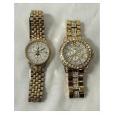 BS and TI Gold Colored Watches