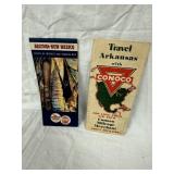 2 Road Maps One Arkansas and AZ and NM