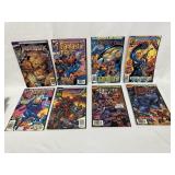 Lot of 8 Marvel Fantastic Four Comics