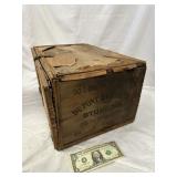 Wooden Dupont Dynamite Stumfing Box