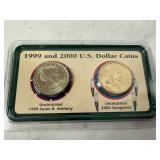 1999 and 2000 U.S Dollar Coins