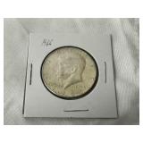 1966 Kennedy Half Dollar Coin - 40% Silver