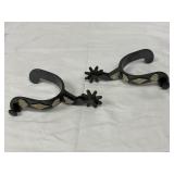 Black ans Silver Spurs