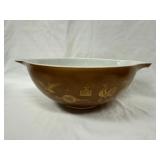 Decorated Pyrex Bowl