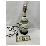 Glass Bird Plug in Lamp