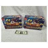 Lot of 2 Beatles Yellow Submarine Craft Toys