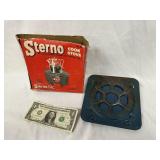 Vintage Boxed Sterno Camping Cook Stove