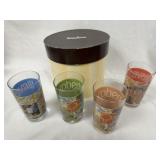 Vtg Neiman Marcus Roberto Cavalli Drinking Glasses