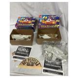 Lot of 2 Assemble Toy Submarines