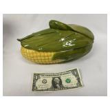 Shawnee King Corn Casserole Dish With Lid