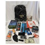 NEW Survival Kit Backpack & Lot;s NEW Accessories