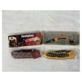 2 NEW Folding Pocket Knives - Boxed