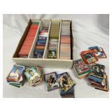 Huge Lot of Mixed Baseball & Football Cards
