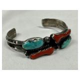 $$ Wolf Robe Acoma Sterling Silver Bracelet $$