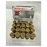 20 Winchester 41 Rem Mag 175 Grain Ammo