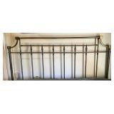 King-Sized Brass Headboard