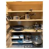 Mixed Lot Of Baking Sheets & Pans