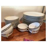 Noritake Savannah China Pieces (Chipped As Shown)