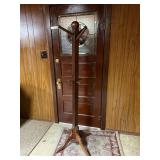 Antique Wooden Hall Tree