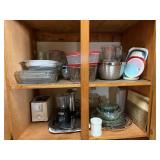 Cabinet Of Kitchen Items