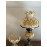 Vintage Fenton Hand-Painted Custard Glass Lot