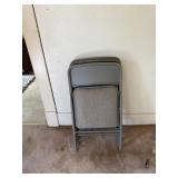 3 Padded Folding Chairs