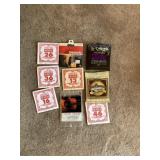 9 Packs Of Guitar Strings