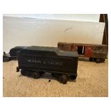 Lot Of 3 Antique Train Cars