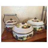 Regency Club Enamelware Pieces