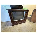 Old Console RCA Television