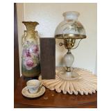 Lot Of Vintage Home Items Inc Milk Glass?