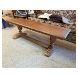 Coffee Table With Decorative Legs