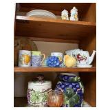 Lot Of Fruit Serving Items, Inc. Lenox Orchard