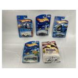 5 NEW Collectible Hot Wheel Cars