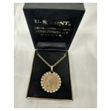 U.S. Mint Collectors Editon Quarter Coin Necklace