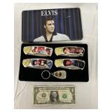 Collectible  Elvis Presley Cased Knife Set