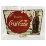 Vintage Coca-Cola Metal Advertisement Sign