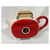 Blue Sky Ceramic 'Toast-a-Matic' Teapot