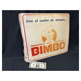 Bimbo Double Sided Flange Advertisement Sign