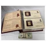 Book of Gold Stamp 'Bird & Flowers First Day Issue