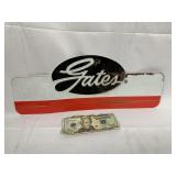Gates Metal Advertisement Sign